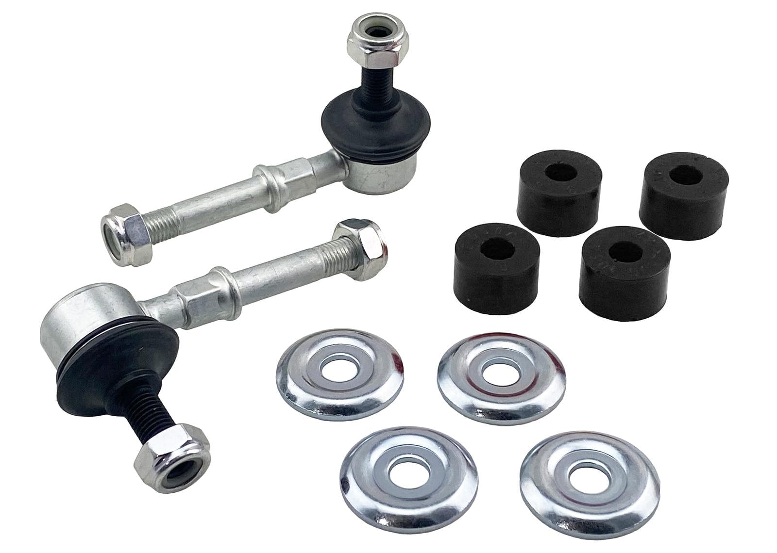 Whiteline 10 x 16 x 26 cm / 40mm - horizontal/vertical - 10mm ball stud/bushing shank Front Sway Bar Link to Suit Hyundai Sonata, Mitsubishi Lancer, Magna and Suzuki Grand Vitara, X-90 SR