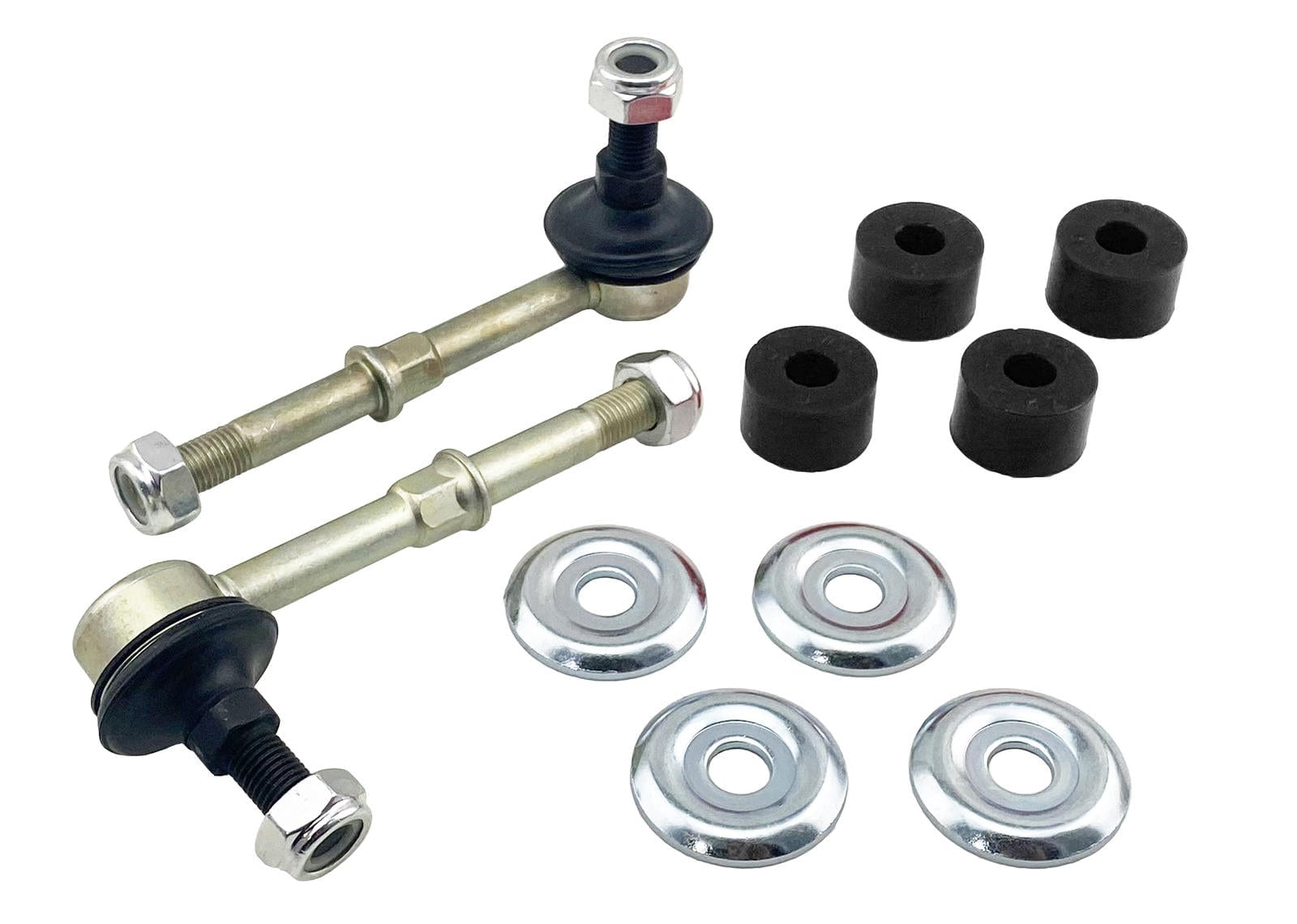 Whiteline 10 x 16 x 26 cm / 65mm - horizontal/vertical - 10mm ball stud/bushing shank Rear Sway Bar Link to Suit Mitsubishi Lancer, Outlander and Proton Satria SR