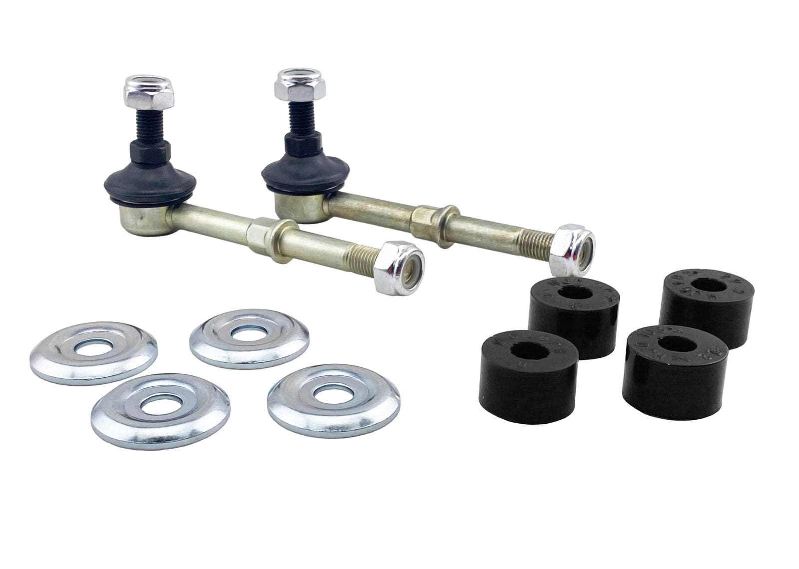 Whiteline 10 x 16 x 26 cm / 65mm - horizontal/vertical - 10mm ball stud/bushing shank Rear Sway Bar Link to Suit Mitsubishi Lancer, Outlander and Proton Satria SR