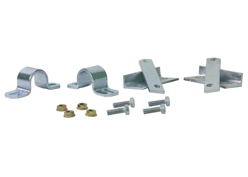 Whiteline 10 x 16 x 26 cm / Converts to standard shape mount bracket - use with universal sway bar mount bushing range. Front Sway Bar Mount - Saddle Kit to Suit Chrysler Valiant SR
