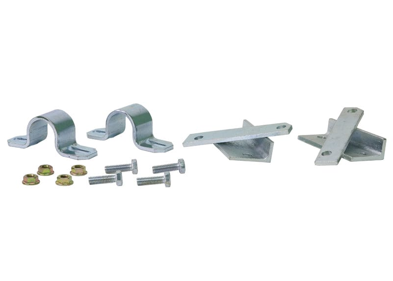 Whiteline 10 x 16 x 26 cm / Converts to standard shape mount bracket - use with universal sway bar mount bushing range. Front Sway Bar Mount - Saddle Kit to Suit Chrysler Valiant SR