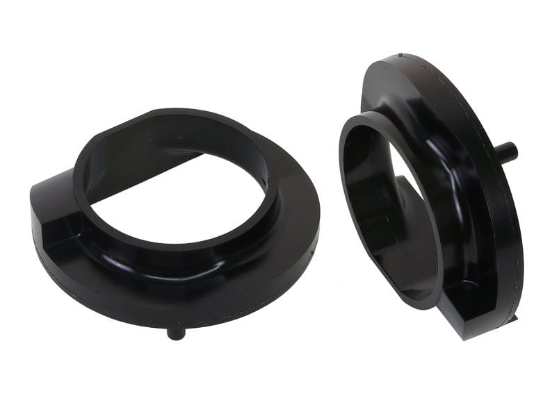 Whiteline 10 x 16 x 26 cm / OD=142, ID=90, H=12mm Front Coil Spring Pad - Lower Bushing Kit to Suit Jeep Gladiator JT and Wrangler JL SR