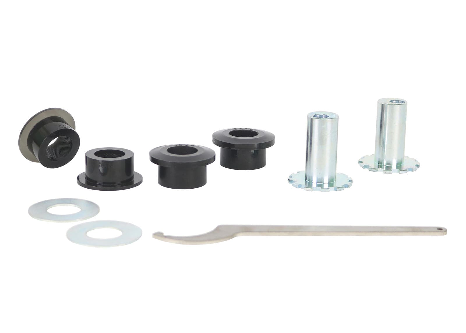 Whiteline 10 x 16 x 26 cm / Performance Alignment - adds +/- 0.5deg camber and caster Front Control Arm Lower - Inner Front Bushing Double Offset Kit to Suit Audi, Seat, Skoda and Volkswagen PQ35 Fwd/Awd SR