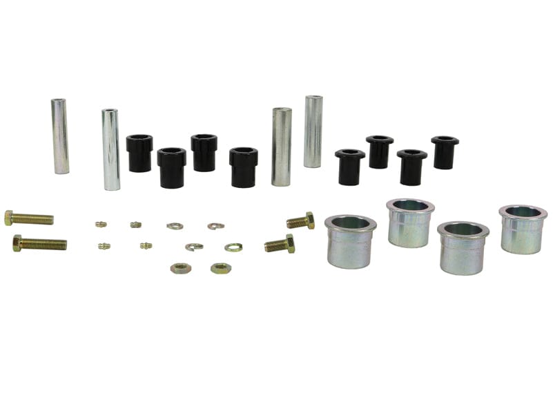Whiteline 10 x 16 x 26 cm / Performance Alignment - adds +/- 0.5deg camber Front Control Arm Upper - Bushing Kit Double Offset to Suit Nissan 300ZX and Skyline R32 Fwd/Awd SR