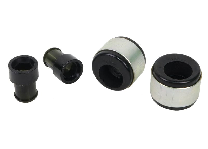 Whiteline 10 x 16 x 26 cm / Performance Alignment - adds +0.5deg caster Front Control Arm Lower - Inner Rear Bushing Double Offset Kit to Suit BMW 3 Series E46 and Z4 E86, E86 SR
