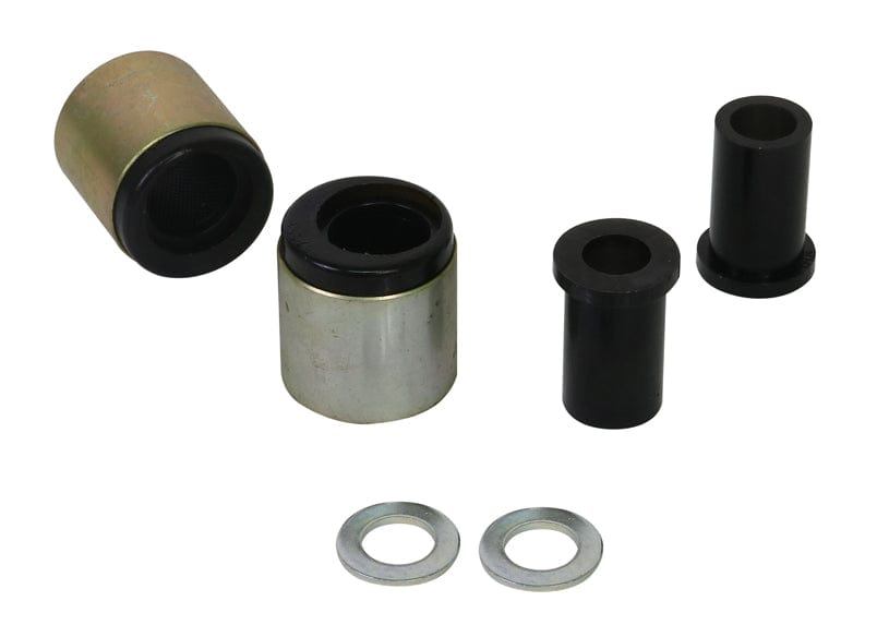 Whiteline 10 x 16 x 26 cm / Performance Alignment - adds +0.5deg caster Front Control Arm Lower - Inner Rear Bushing Double Offset Kit to Suit Ford Fiesta WP, WQ and Mazda2 DY SR