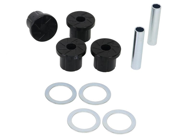 Whiteline 10 x 16 x 26 cm Rear Leaf Spring - Bushing Kit to Suit Toyota Land Cruiser 76, 78 and 79 Series SR