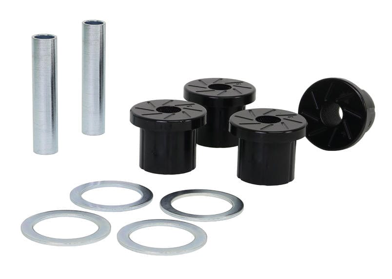 Whiteline 10 x 16 x 26 cm Rear Leaf Spring - Bushing Kit to Suit Toyota Land Cruiser 76, 78 and 79 Series SR