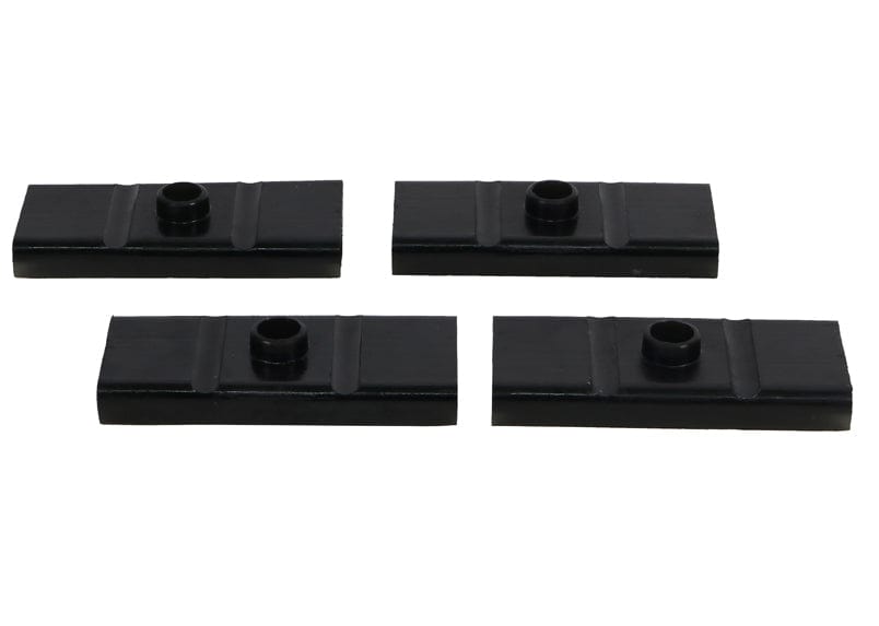 Whiteline 10 x 16 x 26 cm / Suits 61.5mm wide spring Rear Leaf Spring - To Saddle Insulator Bushing Kit to Suit Ford Escort Mk1, Mk2 SR