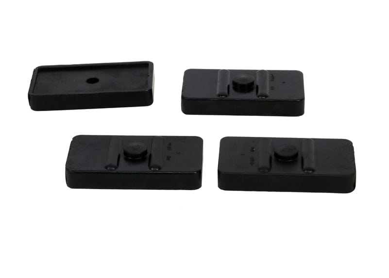 Whiteline 10 x 16 x 26 cm / Suits 63mm wide saddle Rear Leaf Spring - To Saddle Insulator Bushing Kit to Suit Holden FE-HG SR