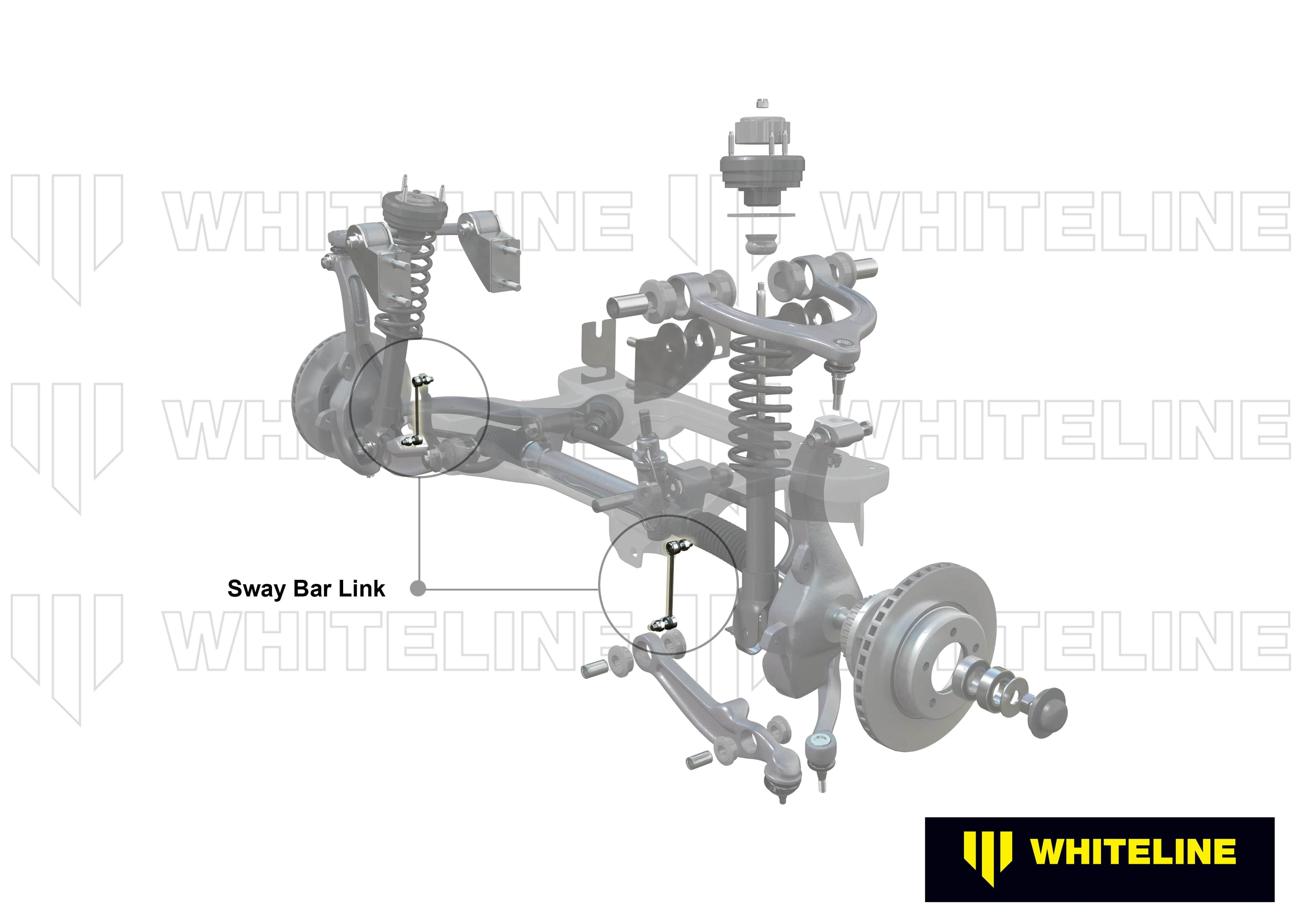 Whiteline 10 x 16 x 26 cm / Suits Whiteline BFF54Z sway bar Front Sway Bar Link to Suit Whiteline Sway Bar BFF54Z SR