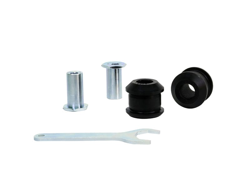 Whiteline 10 x 20 x 26 cm / Performance Alignment - adds +/- 1.5deg camber Front Control Arm Lower - Bushing Kit Double Offset to Suit BMW 1, 2, 3 and 4 Series SR