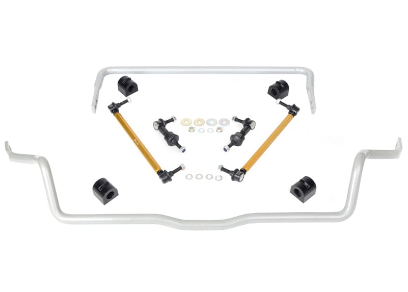Whiteline 106 x 27 x 24 cm Front and Rear Sway Bar - Vehicle Kit to Suit Ford Focus LS-LZ and Mazda3 BK, BL SR
