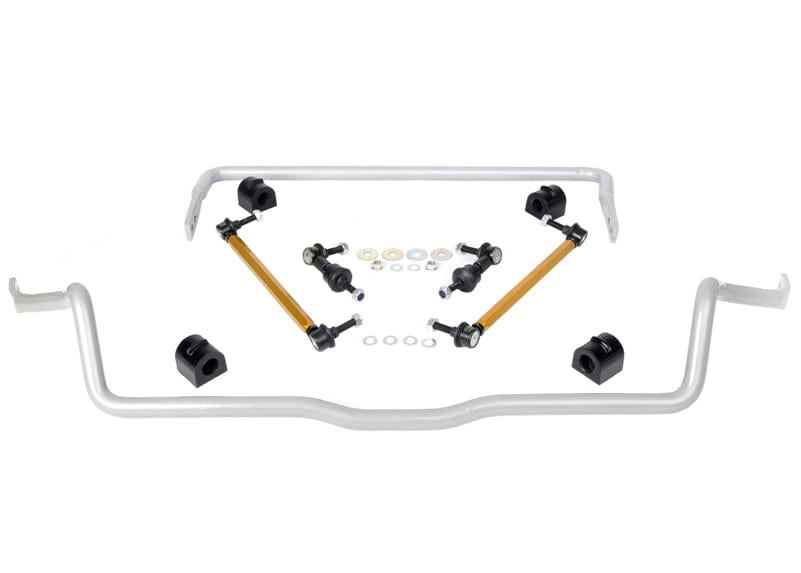 Whiteline 106 x 27 x 24 cm Front and Rear Sway Bar - Vehicle Kit to Suit Ford Focus LS-LZ and Mazda3 BK, BL SR