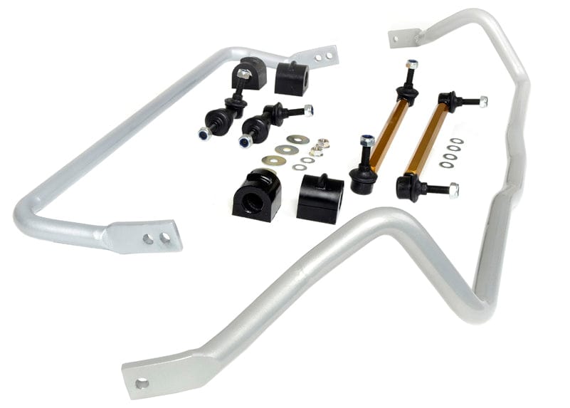 Whiteline 106 x 27 x 24 cm Front and Rear Sway Bar - Vehicle Kit to Suit Ford Focus LS-LZ and Mazda3 BK, BL SR