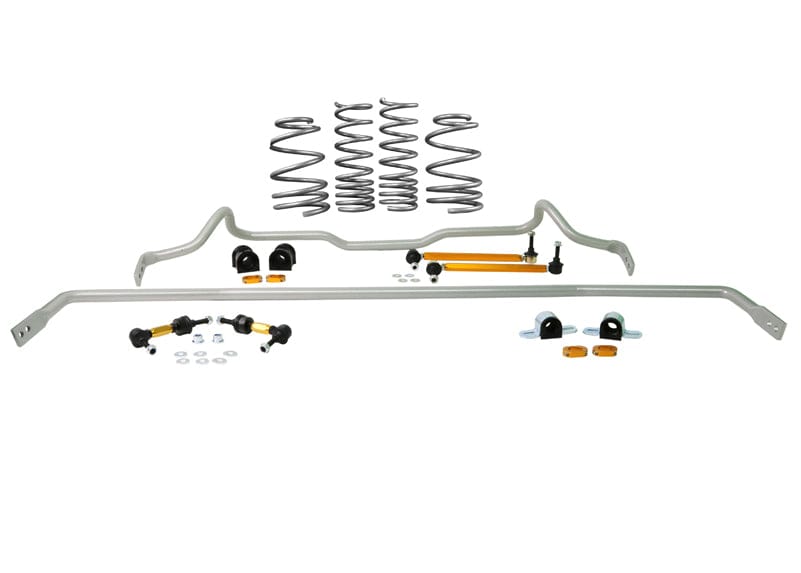 Whiteline 106 x 40 x 27 cm / Suits models 12/2014 - on with OEM struts with SEB or SED part number suffix Front and Rear Grip Series Kit to Suit Ford Focus ST LZ SR