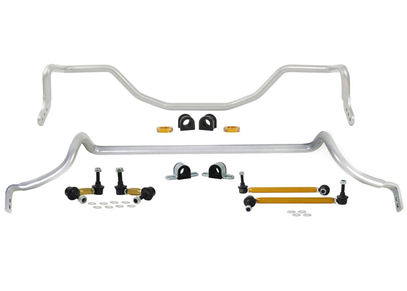 Whiteline 117 x 31 x 24 cm Front and Rear Sway Bar - Vehicle Kit to Suit Mitsubishi Lancer CJ, CY Ralliart Awd SR