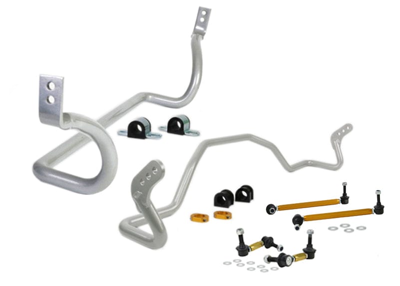 Whiteline 117 x 31 x 24 cm Front and Rear Sway Bar - Vehicle Kit to Suit Mitsubishi Lancer CJ, CY Ralliart Awd SR