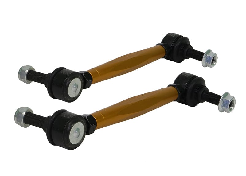 Whiteline 12 x 5 x 41 cm / 225-250mm - horizontal heavy duty ball joints Front Sway Bar Link to Suit Ford Mustang, Ranger, Mazda BT-50 and Subaru BRZ SR