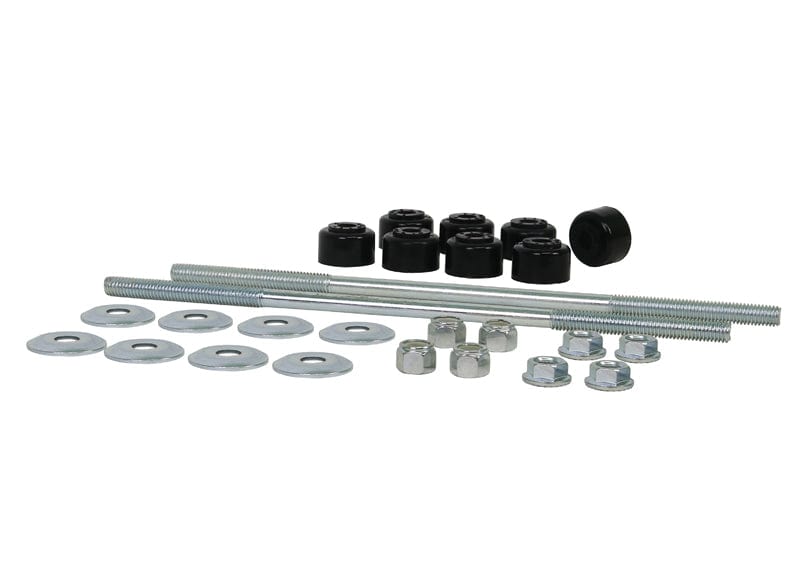 Whiteline 12 x 5 x 41 cm / 280mm - Links, Nuts, Washers and Bushings Universal Sway Bar Link - Treaded Rod and Bushings style - 280mm With Bushings SR