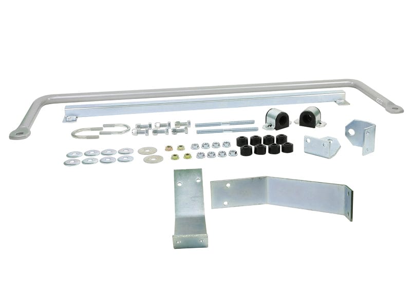 Whiteline 120 x 20 x 10 cm / Front mounted bar - suits extractors excludes A9X and models with factory brake ducts Front Sway Bar - 24mm Non Adjustable to Suit Holden Torana LH, LX SR