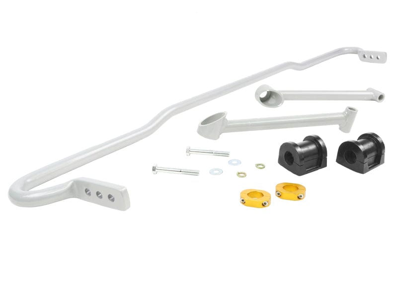 Whiteline 120 x 20 x 10 cm Rear Sway Bar - 20mm 3 Point Adjustable to Suit Subaru Forester, Impreza, Liberty and Outback SR