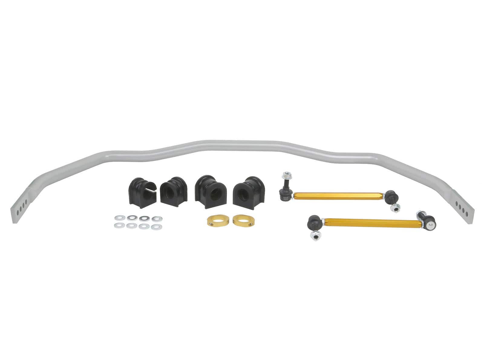Whiteline 120 x 20 x 10 cm / Recommend use with 27mm rear sway bar Front Sway Bar - 33mm 4 Point Adjustable to Suit Ford Mustang S197 SR