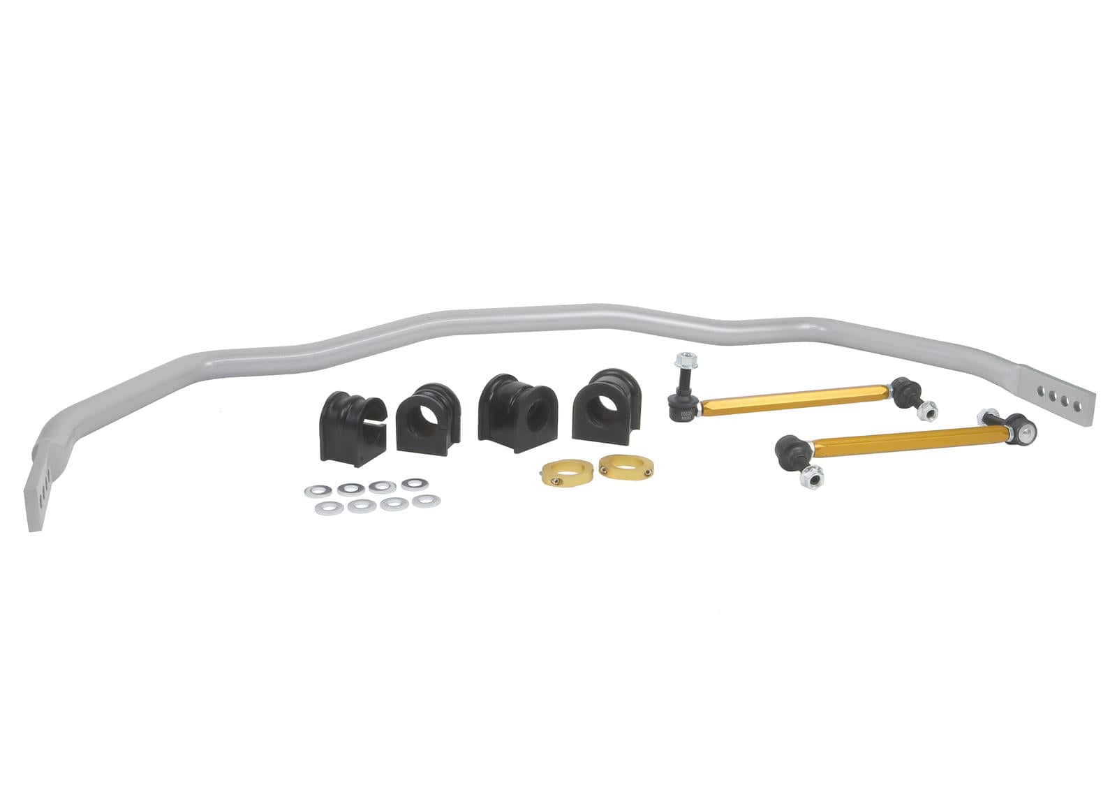 Whiteline 120 x 20 x 10 cm / Recommend use with 27mm rear sway bar Front Sway Bar - 33mm 4 Point Adjustable to Suit Ford Mustang S197 SR