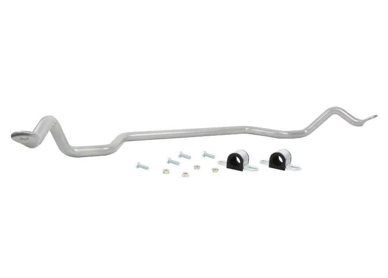 Whiteline 120 x 20 x 10 cm / Suits 1971 - 1973 models with 1045mm eye - 670mm D-bushing centre Front Sway Bar - 27mm Non Adjustable to Suit Ford Falcon/Fairlane XA-XF and Mustang Classic SR