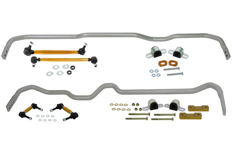 Whiteline 120 x 20 x 10 cm / Suits models with control arm link mount Front and Rear Sway Bar - Vehicle Kit to Suit Audi, Seat, Skoda and Volkswagen PQ35 Awd SR