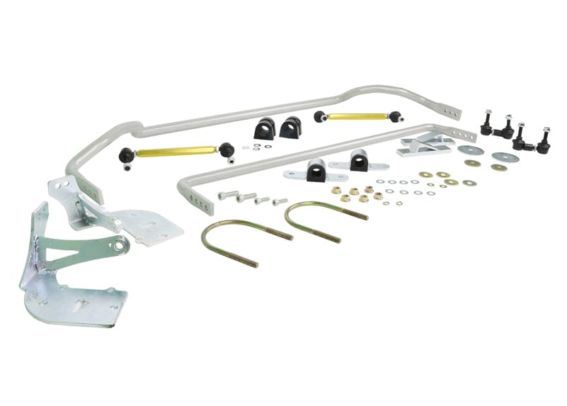 Whiteline 121 x 30 x 38 cm Front and Rear Sway Bar - Vehicle Kit to Suit Honda Civic Type R VIII Gen FD2 SR