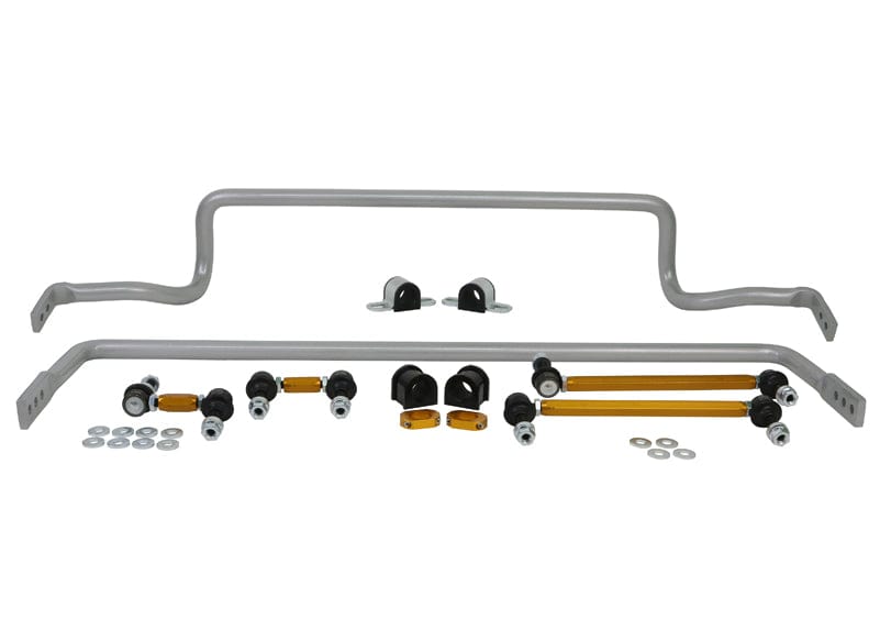 Whiteline 127 x 35 x 15 cm / Suits FWD models Front and Rear Sway Bar - Vehicle Kit to Suit Mitsubishi Lancer CJ, CY and ASX XA, XB, XC FWD SR