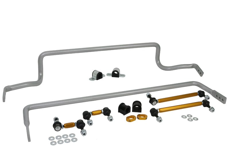 Whiteline 127 x 35 x 15 cm / Suits FWD models Front and Rear Sway Bar - Vehicle Kit to Suit Mitsubishi Lancer CJ, CY and ASX XA, XB, XC FWD SR