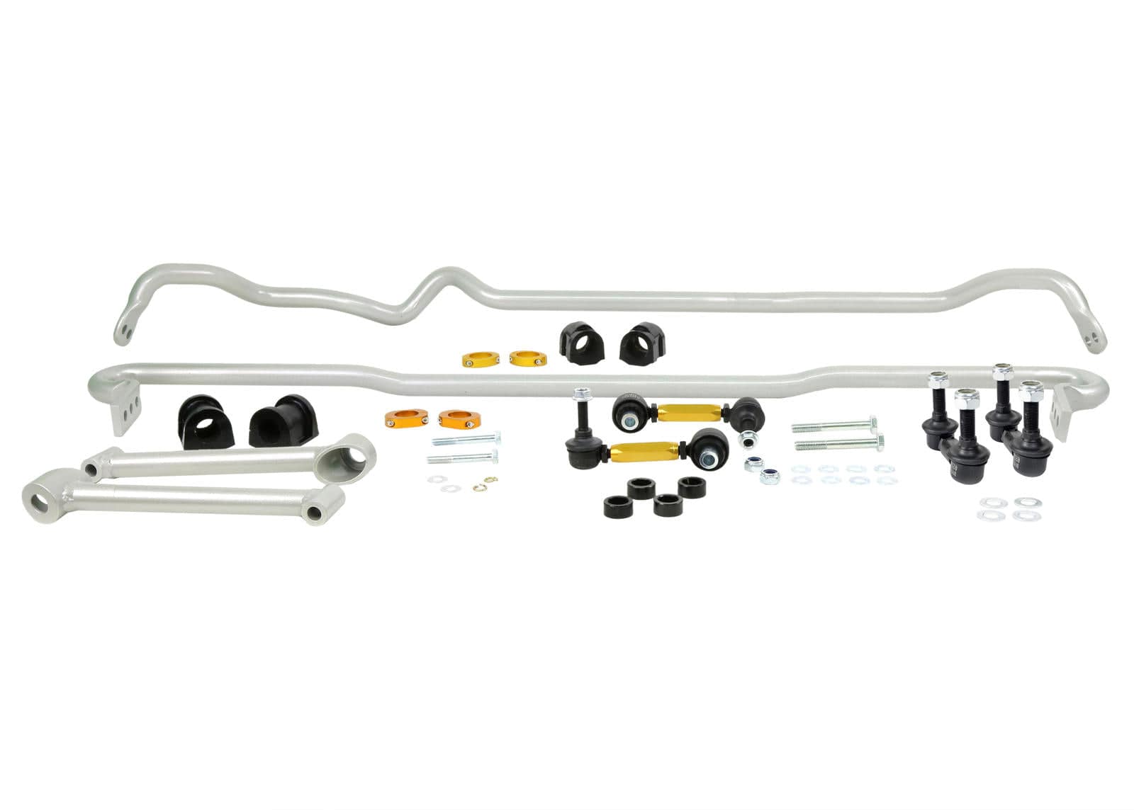 Whiteline 165 x 20 x 10 cm / Suits turbo petrol models Front and Rear Sway Bar - Vehicle Kit to Suit Subaru Forester SJ SR