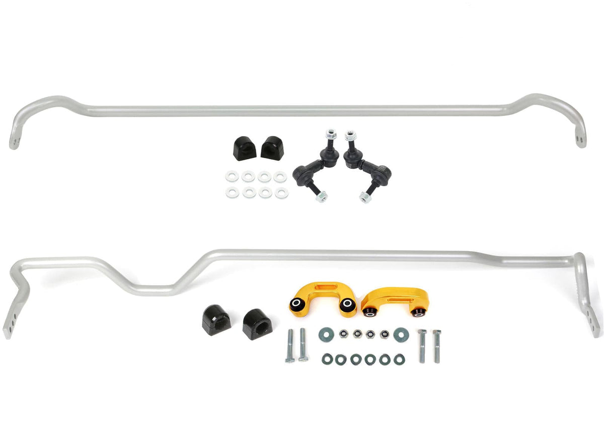 Whiteline 170 x 40 x 10 cm Front and Rear Sway Bar - Vehicle Kit to Suit Subaru GC WRX/STi SR
