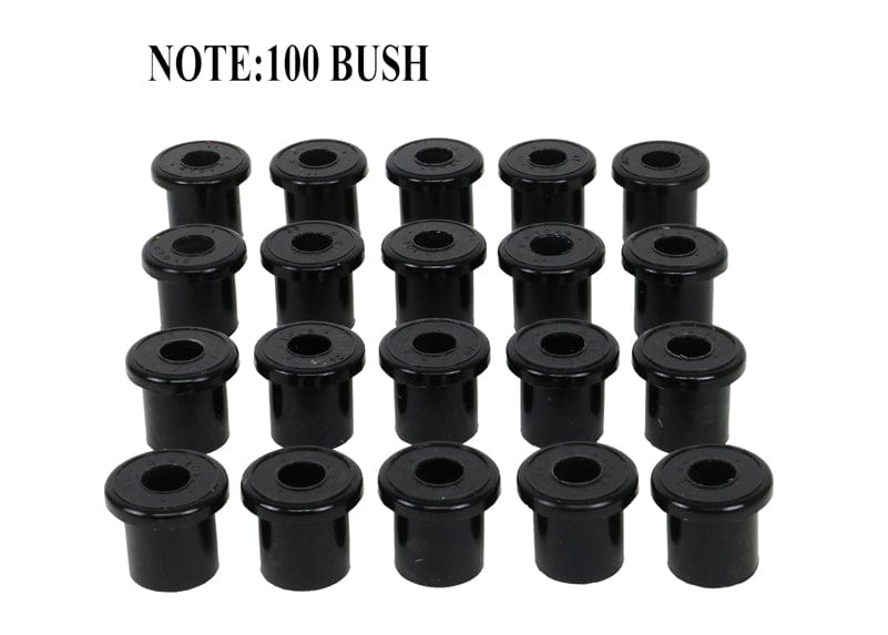 Whiteline 22 x 14 x 19 cm / OD=35, ID=18.2, L=41mm - bulk pack containing 100 loose bushings Leaf Spring - Bushing Kit - Bulk o Suit Nissan Patrol and Toyota Land Cruiser SR