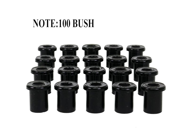 Whiteline 25 x 22 x 18 cm / OD=27.7, ID=16.3, L=40mm - bulk pack containing 100 loose bushings Rear Leaf Spring - Bushing Kit - Bulk to Suit Mitsubishi Challenger, L300, Pajero and Triton SR