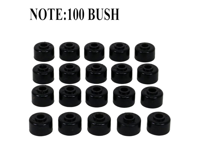 Whiteline 25 x 22 x 18 cm / OD=28.5, ID=10, L=18mm, locator OD=14mm - bulk pack containing 100 loose bushings Universal Sway Bar Link - Bushing Kit - bulk pack 100 bushings SR