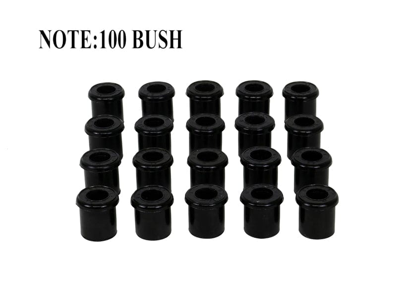 Whiteline 25 x 22 x 18 cm / OD=30.2, ID=18.2, L=33mm - bulk pack containing 100 loose bushings Rear Leaf Spring - Bushing Kit Bulk Pack to Suit Holden Colorado, Rodeo, Isuzu D-Max and LDV T60 SR