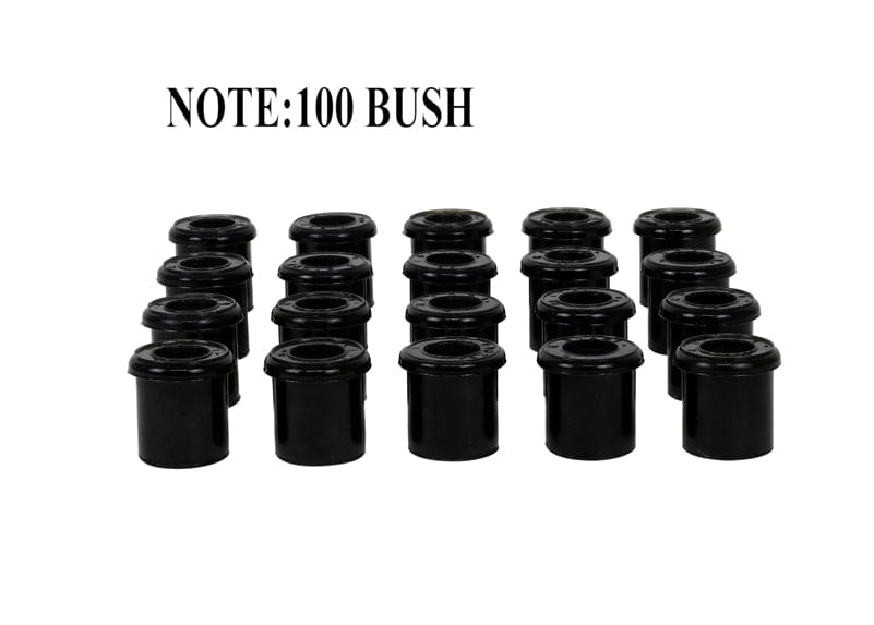 Whiteline 25 x 22 x 18 cm / OD=30.2, ID=18.2, L=33mm - bulk pack containing 100 loose bushings Rear Leaf Spring - Bushing Kit Bulk Pack to Suit Holden Colorado, Rodeo, Isuzu D-Max and LDV T60 SR