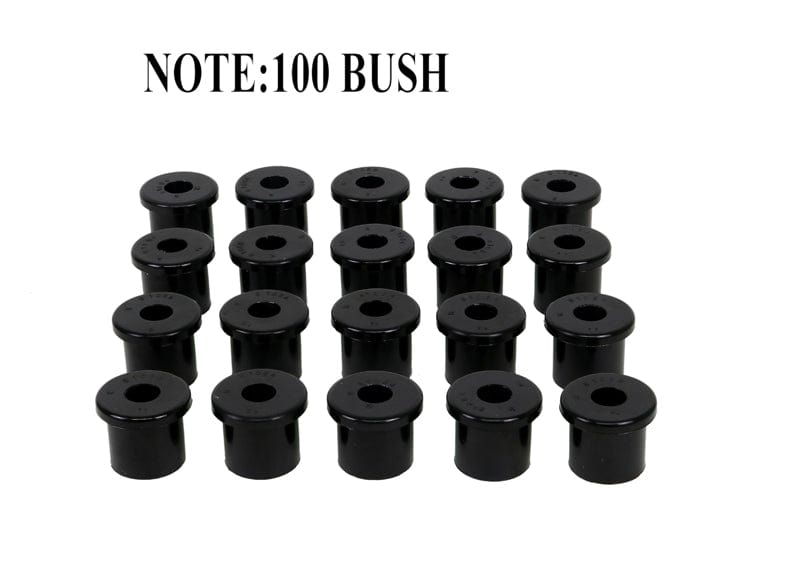 Whiteline 25 x 22 x 18 cm / OD=40.3, ID=18.2, L=41.5mm - bulk pack containing 100 loose bushings Rear Leaf Spring - Bushing Kit to Suit Land Cruiser 70 Series SR