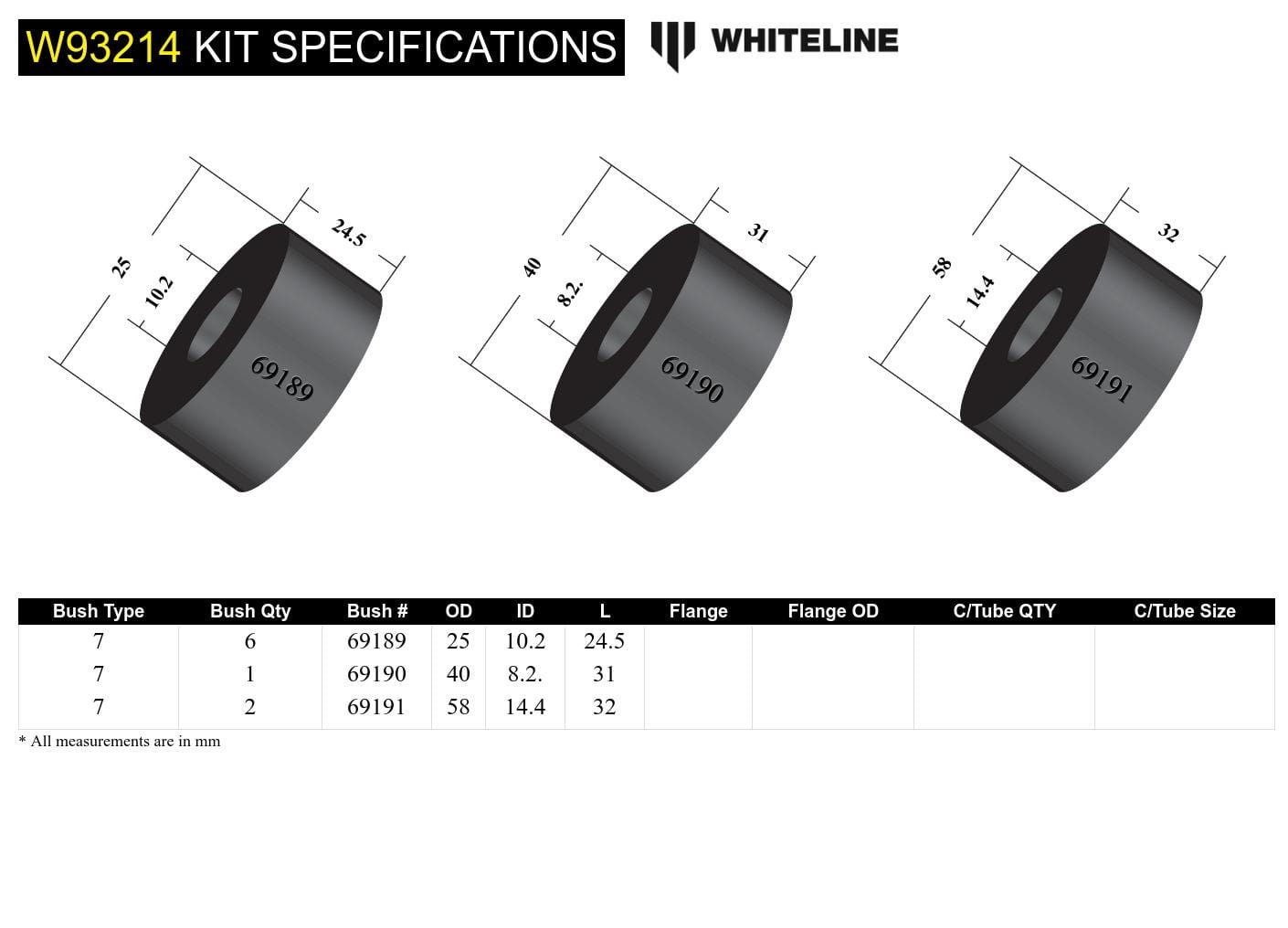 Whiteline 26 x 16 x 10 cm Front Differential Drop - Kit to Suit Toyota Land Cruiser 200 Series SR
