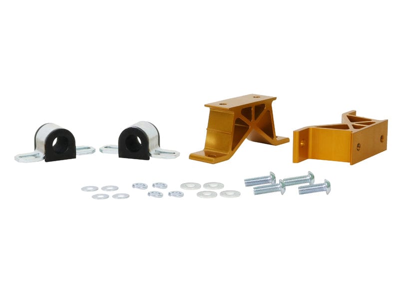 Whiteline 26 x 20 x 10 cm Rear Sway Bar Mount - Kit 27mm to Suit Subaru Impreza, liberty and Outback SR