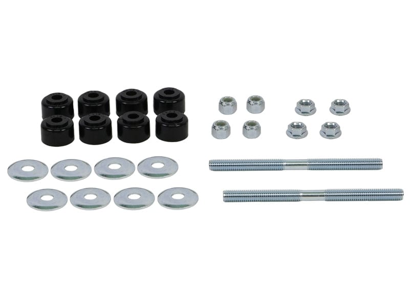 Whiteline 30 x 21 x 10 cm / 140mm - Links, Nuts, Washers and Bushings Universal Sway Bar Link - Treaded Rod and Bushings style - 140mm With Bushings SR