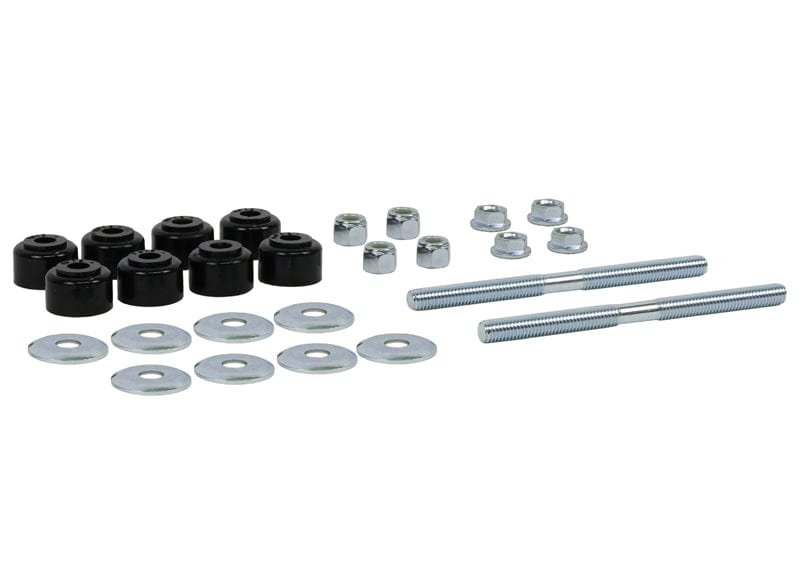 Whiteline 30 x 21 x 10 cm / 140mm - Links, Nuts, Washers and Bushings Universal Sway Bar Link - Treaded Rod and Bushings style - 140mm With Bushings SR