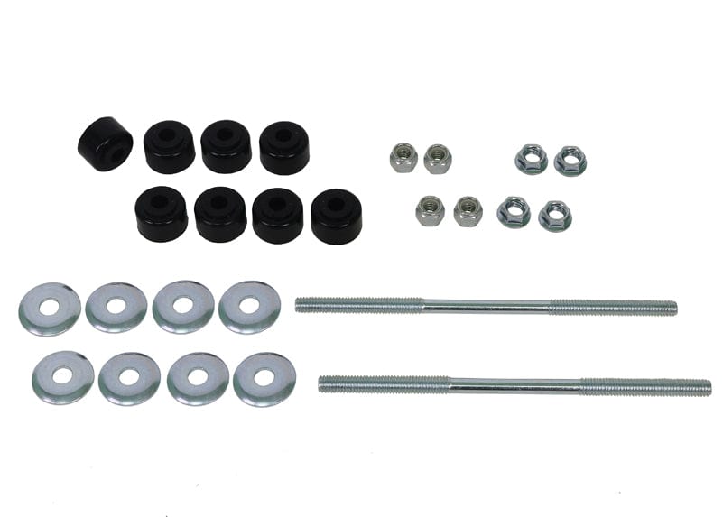 Whiteline 30 x 21 x 10 cm / 202mm - Links, Nuts, Washers and Bushings Universal Sway Bar Link - Treaded Rod and Bushings style - 202mm With Bushings SR