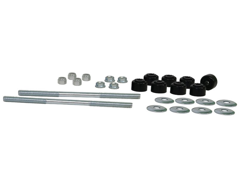 Whiteline 30 x 21 x 10 cm / 202mm - Links, Nuts, Washers and Bushings Universal Sway Bar Link - Treaded Rod and Bushings style - 202mm With Bushings SR