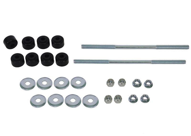 Whiteline 30 x 21 x 10 cm / 240mm - Links, Nuts, Washers and Bushings Universal Sway Bar Link - Treaded Rod and Bushings style - 240mm With Bushings SR