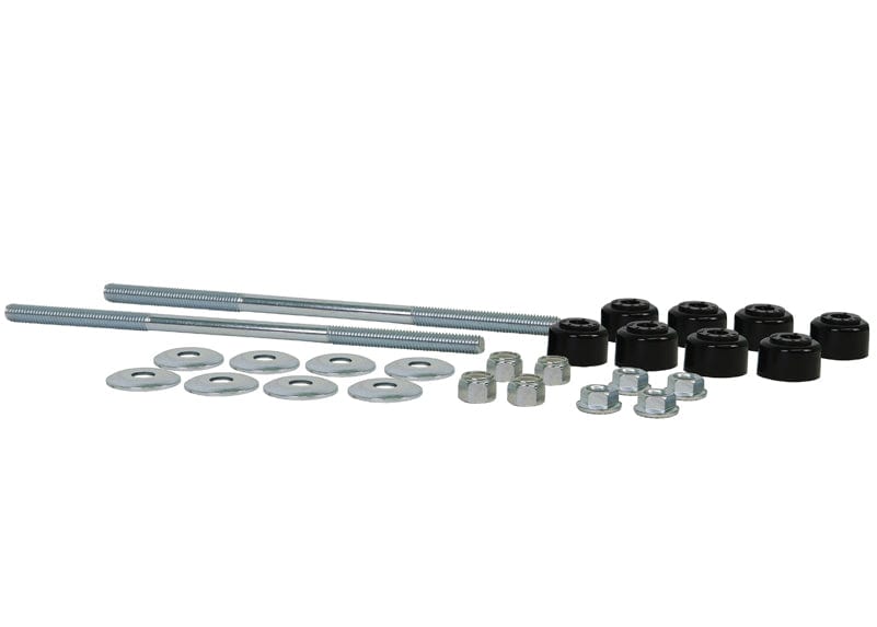 Whiteline 30 x 21 x 10 cm / 240mm - Links, Nuts, Washers and Bushings Universal Sway Bar Link - Treaded Rod and Bushings style - 240mm With Bushings SR