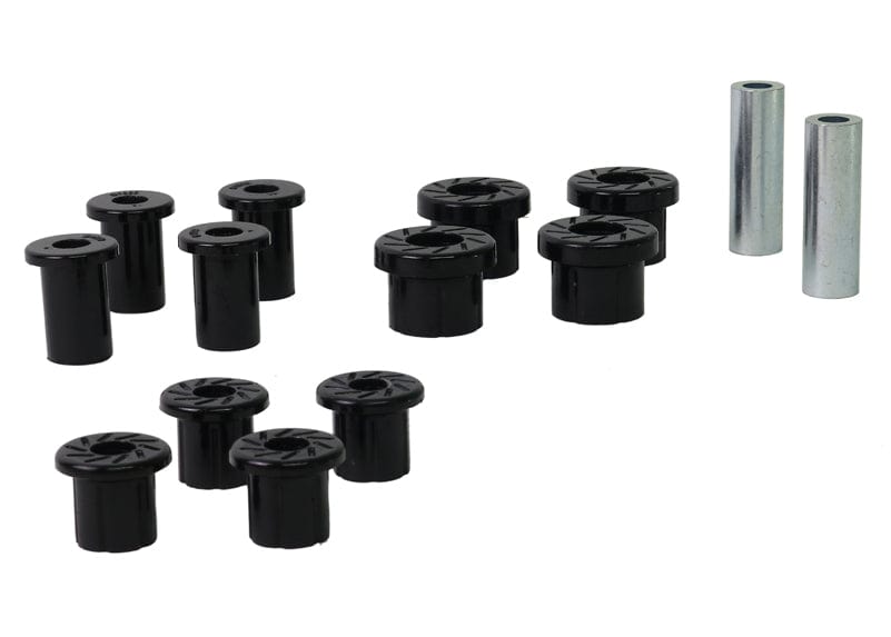 Whiteline 35 x 20 x 8 cm Rear Leaf Spring - Bushing Kit to Suit Mitsubishi Triton MQ, MR 2wd/4wd SR